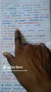 12th std Biology Public Exam -2025 Chapter-1 Bio-Botany II parthenocarpic fruits Significance