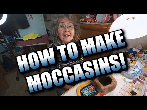 LEARN Moccasin Making from an INDIGENOUS Woman (4K)
