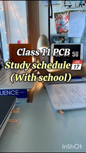 📚 Class 11 PCB Daily Study Schedule 🏫 | Manage School + Study Like a Topper 🎯