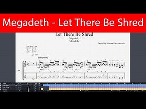 Megadeth - Let There Be Shred Rhythm Guitar TAB