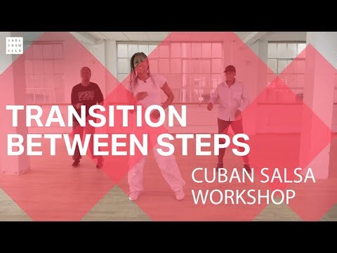 How to dance salsa | Beginner’s Dance Workshop in transitions between steps