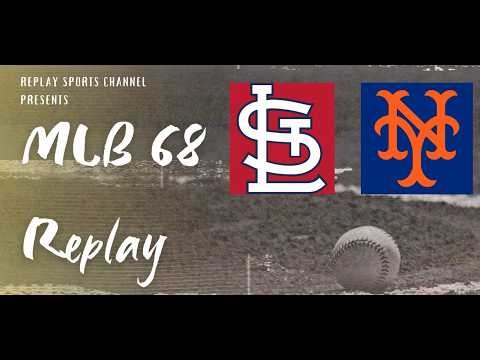 Action PC Baseball - MLB 68 Replay - St. Louis Cardinals @ New York Mets