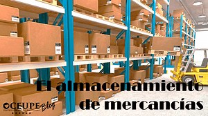 El almacenamiento de mercancías