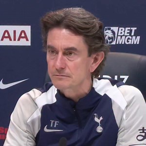 8.6K views · 66 reactions | "I DON'T KNOW ABOUT HIS CONTRACT!" EMBARGOED PRESS CONFERENCE (1): Thomas Frank: Burnley v Tottenham • Frank on Micky van de Ven #COYS #THFC | Chris Cowlin | Facebook
