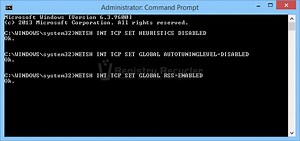 Reset Tcp Ip Stack And Auto Tuning