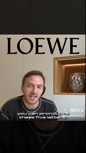 How to Pronounce Loewe: The Luxury Brand's Name Explained