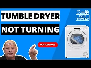 Candy GVS C9DG-80 Condenser Tumble Dryer Drum Does Not Always Turn & Burning Smell - Repair Guide