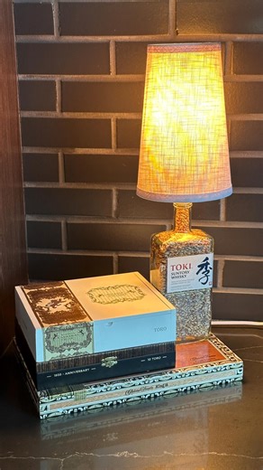 Cigar Box Lamp - Suntory Toki - Etsy