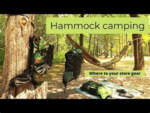 Q&A / Episode 3 / How to store your pack and gear when hammock camping