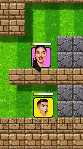 GEORGINA vs RONALDO to Take Attention but GEORGINA Is BAD?! 😱 New Roblox Mining Challenge Animation