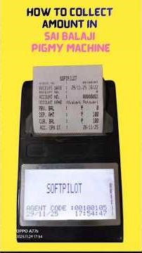 Sai balaji Daily collection Machine