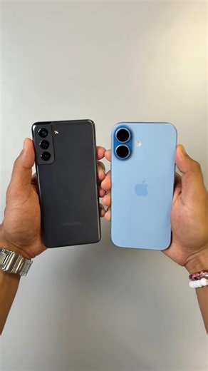 iPhone 17 Vs Samsung S21 Camera Comparison #shorts #test