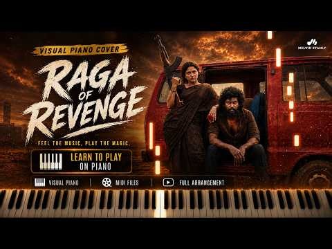 Raga of Revenge | Piano Keyboard Tutorial | Anirudh