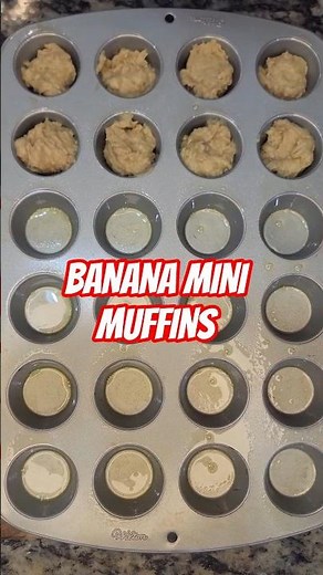 Banana Mini Muffins