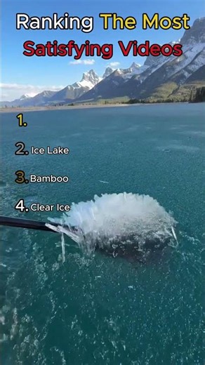 Ranking Oddly Satisfying Videos 🤤🤤