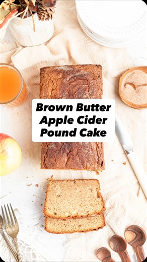This cake is the reason I look forward to apple cider season every year. It has a brown butter base made with reduced apple cider, warm apple pie spices, and fresh minced pieces of apple that melt right into the batter in the oven. The cinnamon sugar topping makes it so cozy and warm, perfect with a scoop of vanilla ice cream!⁠ ⁠ 🔗: Find the full apple cider pound cake recipe at the link in my bio (@the.practical.kitchen) or on ThePracticalKitchen.com!⁠ ⁠ https://thepracticalkitchen.com/apple-c