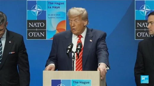 REPLAY: Donald Trump's address at the NATO summit