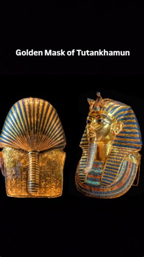 @Neeraj on Instagram: "The funerary mask of Tutankhamun is a golden mask that belonged to Tutankhamun, who ruled Egypt’s New Kingdom during the Eighteenth Dynasty from 1332 BC to 1323 BC. After being buried with Tutankhamun’s mummy for more than 3,000 years, the mask was discovered in 1925 by British archaeologist Howard Carter following the excavation of Tutankhamun’s tomb in the Valley of the Kings. Since then, it has been displayed in the Egyptian Museum in Cairo. Shaped in the likeness of Os