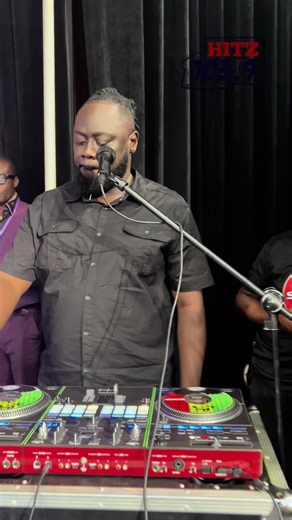DJ Black is on deck as the official DJ for the night #TheAfricanFestivalConcert