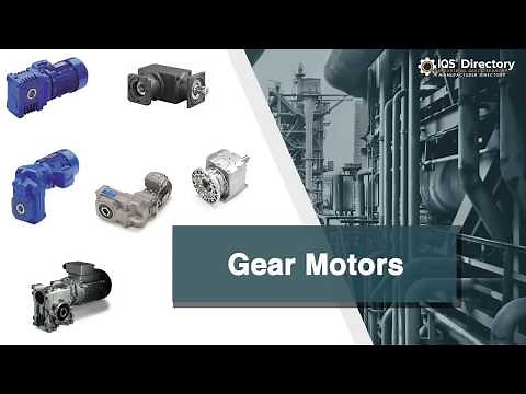 Gear Motor Manufacturers, Suppliers and Industry Information