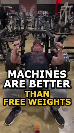 181K views · 1.6K reactions | Bodybuilding is all about longevity. You need a lot of time to build muscle and that's why it's sometimes not worth doing free weight movements because the risk for injury is significantly higher compared to machines. I can't deny that it's still fun to do free weight squats every once in a while but at least for me, those days are behind me. | Anabolic Bodybuilding | Facebook