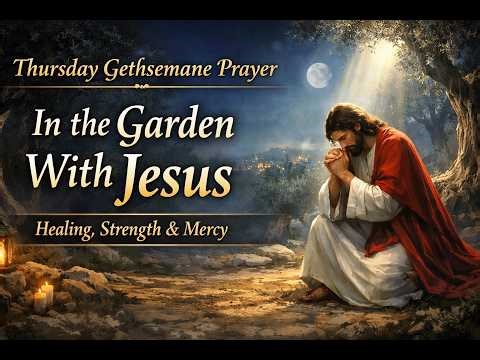 Thursday Gethsemane Prayer – In the Garden With Jesus | Healing, Strength & Mercy
