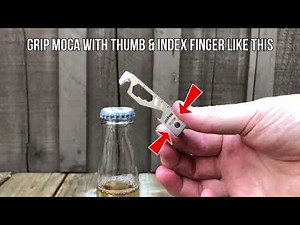 Using Your Keyport MOCA Tool Bottle Opener & Cord Cutter