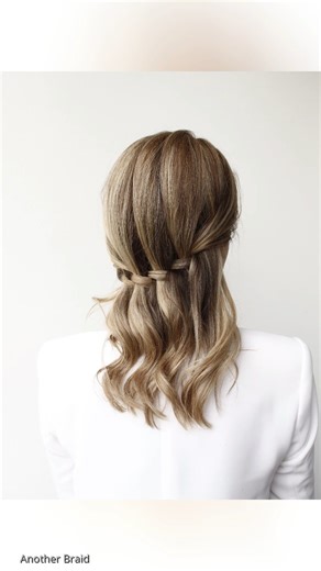 Would you try this twist waterfall braid? 👑💖 #waterfallbraid #braidlook #braidlove #braidart #braidfashion #hairstyleinspo #easybraids #hairtok #braidqueen #trendinghair | Another Day Another Braid
