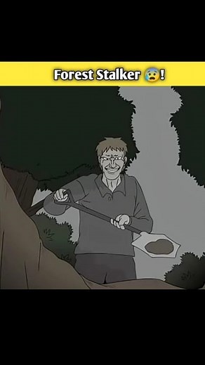 The Stranger in the forest | Scary Animated Horror Story In Hindi 😨 #horrorstories​ #shorts​