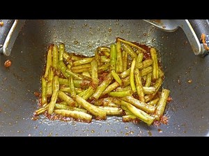 Stirfried Long Beans 💖 FANLAI Cooking Machine