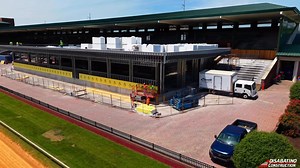 20K views · 121 reactions | Construction is still in full swing on our Outdoor Slot Patio at Delaware Park Casino!️The framing is going up fast, and it’s starting to take shape—we can already picture the fun ahead! The excitement is building, and we can't wait to welcome you to this brand-new gaming experience!勞Stay tuned! DiSabatino Construction | Delaware Park Casino | Facebook