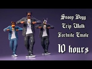 Snoop Dogg Crip Walk Fortnite Emote 10 Hours