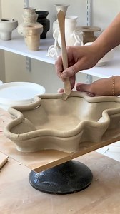 219K views · 6.1K reactions | The Ruffle Collection. May 31st #pottery #ceramics #handmadeceramics #coilbuilding #handbuiltvase | Ceramics Olivia | Facebook