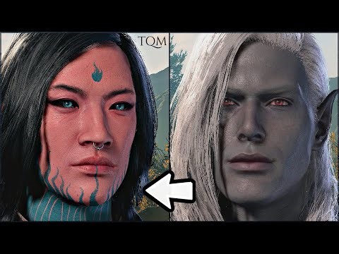 Become a PRO at Baldur's Gate 3 Original DROW M Character Creation - Soundless BG3 Creator Tutorial