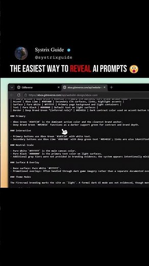This AI Trix Reveals Hidden Prompts Instantly 🤯 | Reverse Engineer Any AI Website