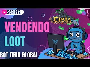 Tibia R-BOT Vendendo LOOT Automaticamente