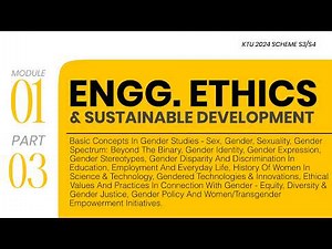 Part 3 - M1 | Engineering Ethics & Sustainable Development | KTU S3/S4 2024 Scheme | All Branches