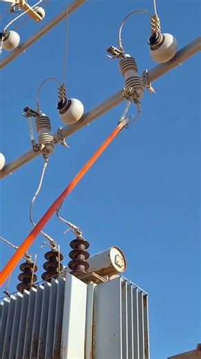 Closing 11kV Fuse Safely Using an Insulated Stick