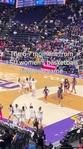 LSU women's basketball basked in point No. 6-7 for its annual field trip game
