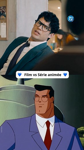 Du dessin à l'écran : les parallèles incroyables entre le film Superman et la série animée culte de 1996 ️✨ | DC Comics