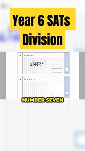 Year 6 SATs MATHS : Solve Division Questions! #maths #homeeducation #education #homeschooling