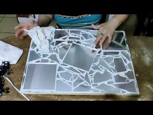Reciclando espejos quebrados | diy | manualidades