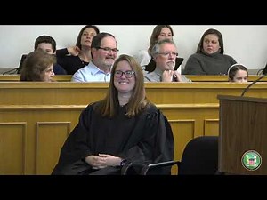 Rhonda M. Youngs first woman sworn in as a County Court Judge in Madison County