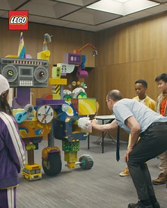 Can kids turn an office into a superpowered adventure? And can they spark YOUR superpower of play? 💥 | LEGO