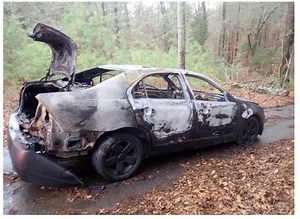 Suwanee Stolen Car Found Burning At Vacant House