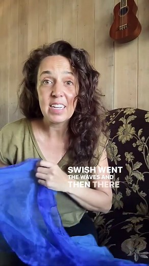 15K views · 735 reactions | “Five Little Seashells”. I wish I had known this song when my son was a baby, because he always loved the dreamy sensation of light fabric drifting across his face and body. The “swish” sound is very calming for kids, as well as the “shhhh” sound. I’m not sure of the origin of this one, please tell me if you know! #scarfsong #dancingscarves #countingsong #nurseryrhyme | Molly Whuppie Music | Facebook