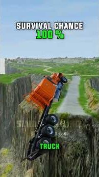 cars vs giant canyon😱#beamngdrive #beamng #gaming