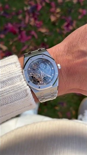 Chronolet | AP Royal Oak Double Balance Wheel Openworked – Skeleton Beauty in Motion 🔥 #shorts
