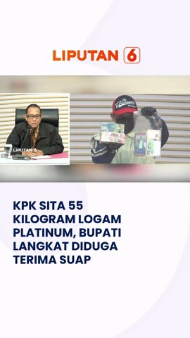 KPK menyita sejumlah barang bukti, dalam kasus korupsi pemerintah Kabupaten Langkat, berupa 55 kilogram logam platinum dan uang tunai. KPK menduga Bupati Langkat Syah Afandin terlibat suap proyek, di beberapa organisasi perangkat daerah Kabupaten Langkat. #newssctv #liputan6sctv #liputan6news #emtekmedianews #kpk #langkat #logamplatinum #platinum