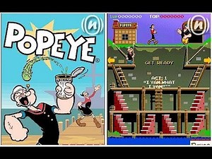 "Popeye" (Попай) Java Game (NAMCO 2008 year)